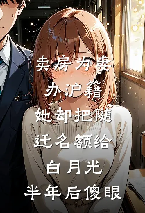 卖房为妻办沪籍，她却把随迁名额给白月光，半年后傻眼