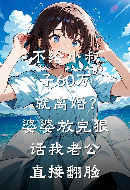 不给小叔子60万就离婚？婆婆放完狠话，我老公直接翻脸