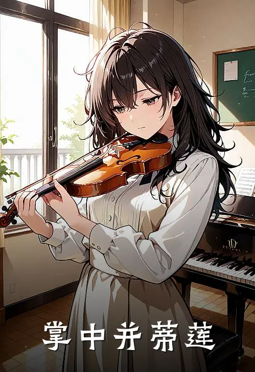 掌中并蒂莲