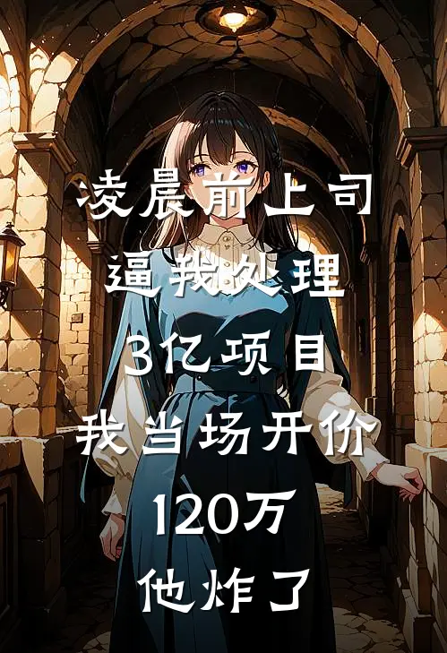 凌晨前上司逼我处理3亿项目，我当场开价120万，他炸了