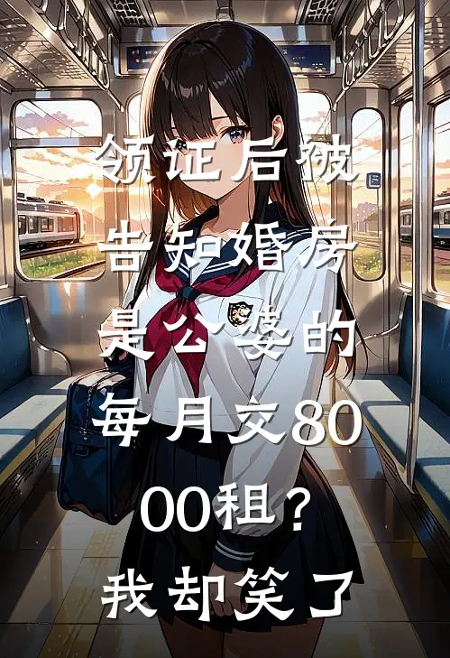 领证后被告知婚房是公婆的，每月交8000租？我却笑了