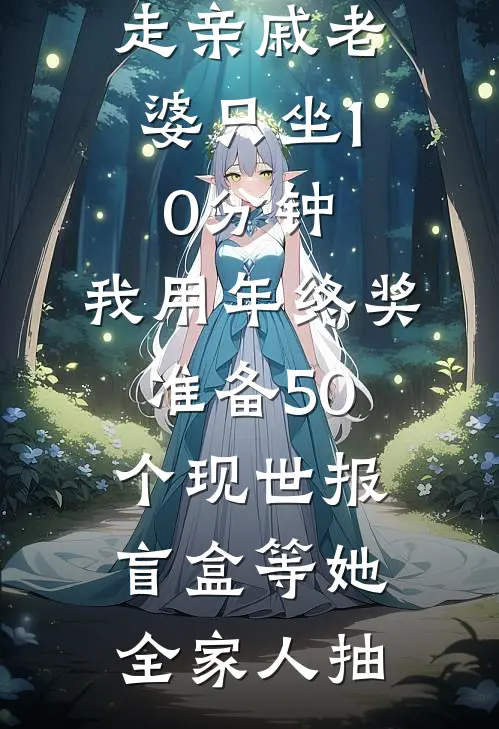 走亲戚老婆只坐10分钟，我用年终奖准备50个现世报盲盒等她全家人抽