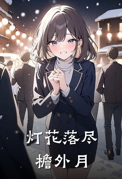 灯花落尽檐外月
