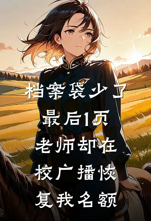 档案袋少了最后1页，老师却在校广播恢复我名额