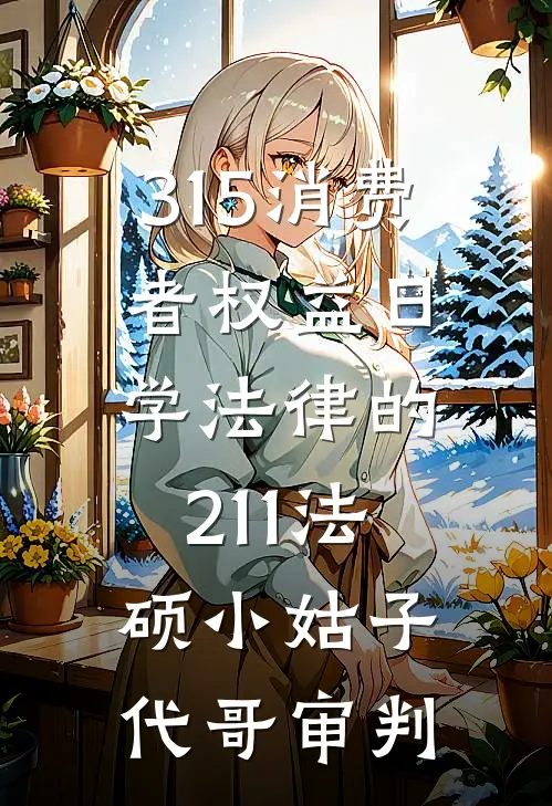 315消费者权益日，学法律的211法硕小姑子代哥审判