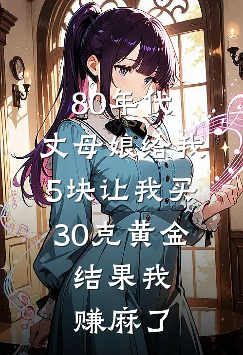 80年代，丈母娘给我5块让我买30克黄金，结果我赚麻了