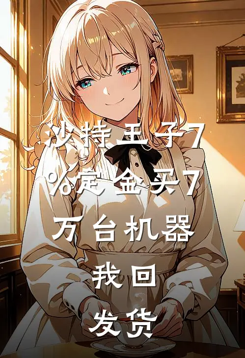 沙特王子7%定金买7万台机器，我回：发货