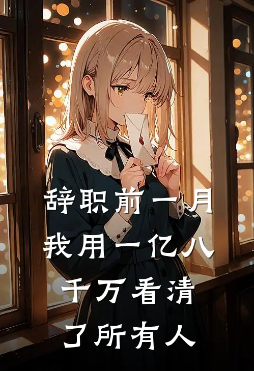 辞职前一月，我用一亿八千万看清了所有人