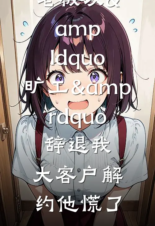 老板以&amp;ldquo;旷工&amp;rdquo;辞退我，大客户解约他慌了