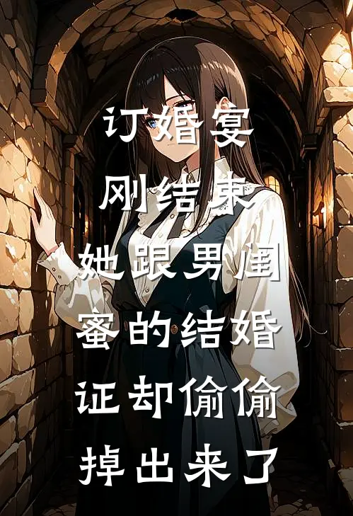 订婚宴刚结束，她跟男闺蜜的结婚证却偷偷掉出来了