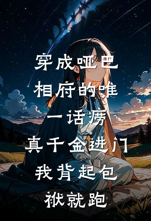 穿成哑巴相府的唯一话痨，真千金进门，我背起包袱就跑