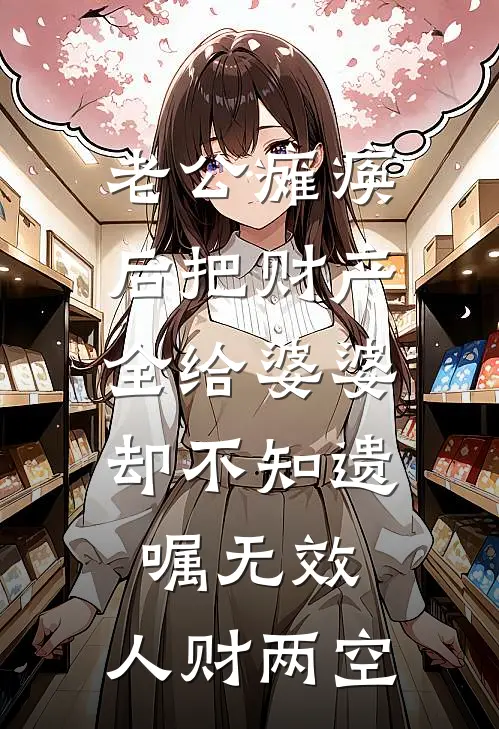老公瘫痪后把财产全给婆婆，却不知遗嘱无效，人财两空