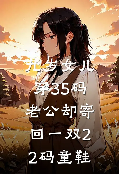 九岁女儿穿35码，老公却寄回一双22码童鞋