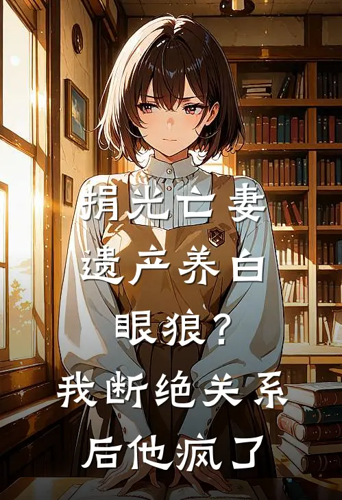 捐光亡妻遗产养白眼狼？我断绝关系后他疯了