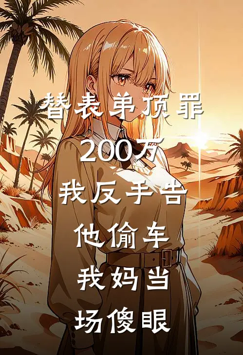 替表弟顶罪200万，我反手告他偷车，我妈当场傻眼