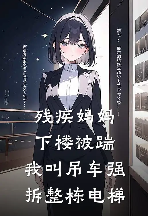 残疾妈妈下楼被踹，我叫吊车强拆整栋电梯