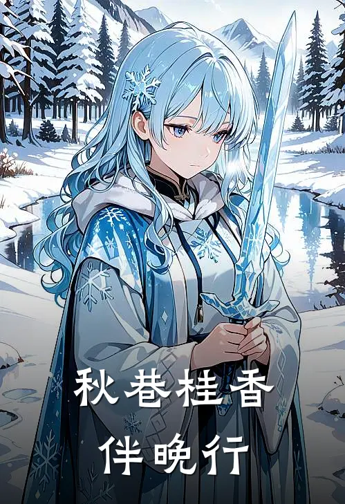 秋巷桂香伴晚行