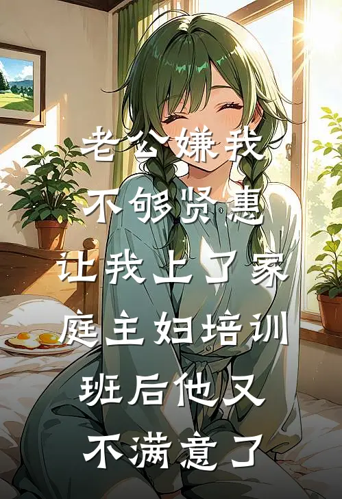 老公嫌我不够贤惠，让我上了家庭主妇培训班后他又不满意了