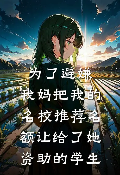 为了避嫌，我妈把我的名校推荐名额让给了她资助的学生