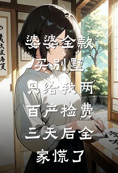 婆婆全款买别墅，只给我两百产检费，三天后全家慌了