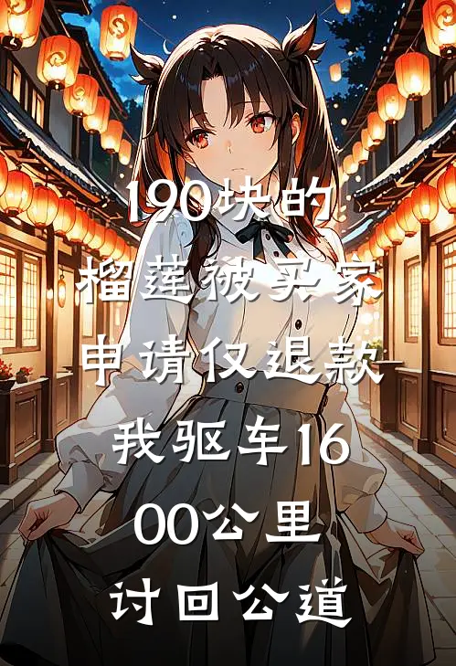 190块的榴莲被买家申请仅退款，我驱车1600公里讨回公道