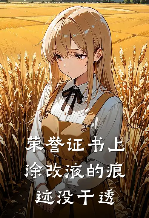 荣誉证书上，涂改液的痕迹没干透