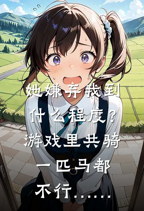 她嫌弃我到什么程度？游戏里共骑一匹马都不行……