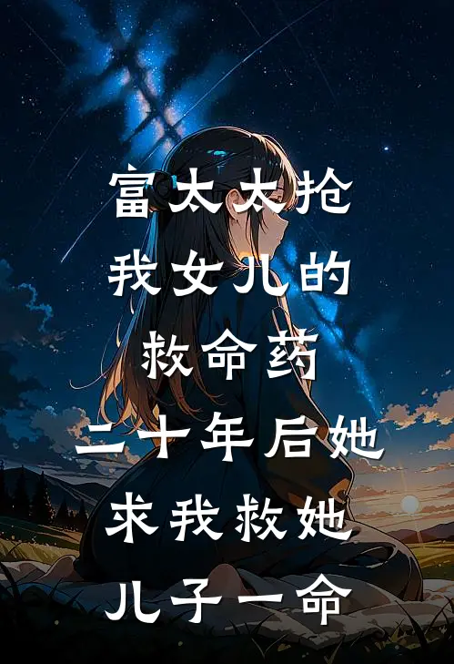 富太太抢我女儿的救命药，二十年后她求我救她儿子一命