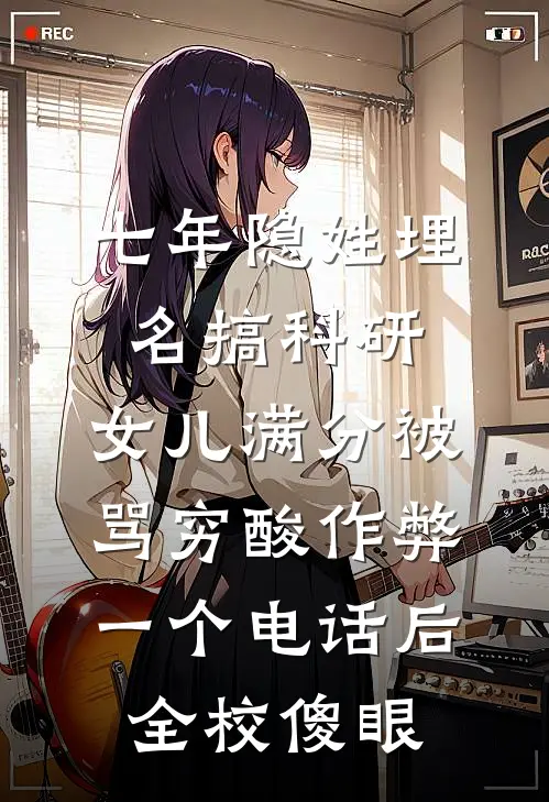 七年隐姓埋名搞科研，女儿满分被骂穷酸作弊，一个电话后全校傻眼