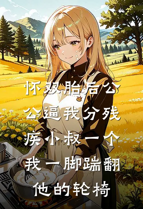 怀双胎后公公逼我分残疾小叔一个，我一脚踹翻他的轮椅