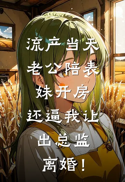 流产当天老公陪表妹开房，还逼我让出总监，离婚！
